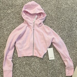 Lululemon Athletica Light Pink Zip-Up Hoodie